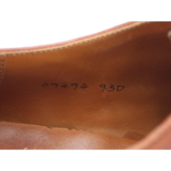 J Crew Ludlow Dress Shoes Mens 9.5 Brown Leather Wingtip Brogue Goodyear Welt main image 7